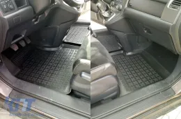 Specifikus gumiszőnyeg Honda CR-V 2007-2012, 3-részes szett, fekete-image-6214495