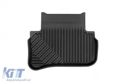 Specifikus gumiszőnyeg Mercedes C-osztály W203 2000-2007, 4 részes szett, fekete-image-6226578