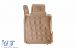 Specifikus gumiszőnyeg Mercedes E-osztály W211 2002-2009, 4 részes szett, bézs-image-6215670