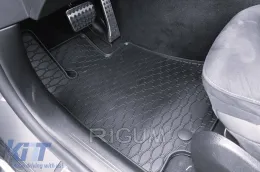 Specifikus gumiszőnyeg Mercedes E-osztály W214 sedan, S214 kombi, PHeV 2024-től, 4 részes szett, fekete-image-6229462