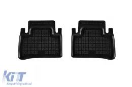 Specifikus gumiszőnyeg Mercedes EQE V295 EV 2022-tő, 4x2 RWD, 4x4 AWD, 4 részes szett, fekete-image-6215871