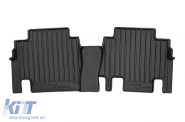 Specifikus gumiszőnyeg Mercedes Vaneo W414 2002-2015, 3 részes szett, fekete, 24 hónap garanciával-image-6223092