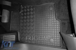 Specifikus gumiszőnyeg Mercedes X-osztály 2018-tól, 5 részes szett, fekete-image-6229062