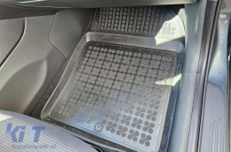 Specifikus gumiszőnyeg szett, Hyundai i30 hatchback, Fastback 2016-2020, 2020-tól, Kia Ceed, Proceed, Xceed 2018-tól, 3 részes, fekete-image-6215562