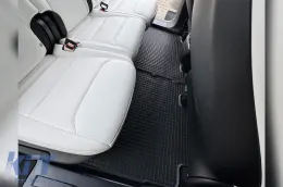 Specifikus gumiszőnyeg Tesla X 2015-tő, 4 részes szett, fekete-image-6229258