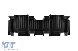 Specifikus gumiszőnyeg Toyota Highlander 2007-2013, 3 részes szett, fekete, 24 hónap garanciával-image-6222621