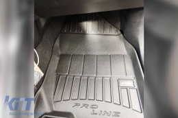 Specifikus gumiszőnyeg Toyota Rav4 Hybrid 2013-2019, 3 részes szett, fekete, 24 hónap garanciával-image-6222667