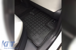 Specifikus gumiszőnyeg Toyota Rav4, Rav4 Hybrid 2018- utáni automata váltós modellekhez, 4 részes szett, fekete-image-6215253