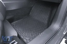 Specifikus gumiszőnyeg Volkswagen Tiguan, eTSI, PHeV 2024-tőli modellekhez, 4 darabos szett, fekete-image-6229519