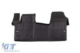 image-4-Spezifische Gummimatte aus der Frogum 3D ProLine-Serie geeignet für Volkswagen Multivan IV, für die Vordersitze, nach 2021, 1 Stück, schwarze Farbe, mit 24-monatiger Garantie