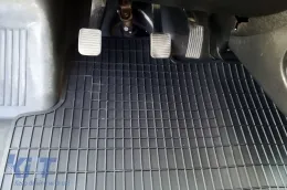 Spezifische Gummimatte geeignet für Citroen Jumper, Peugeot Boxer, Fiat Ducato nach 2006, 1-teilige Set, schwarze Farbe-image-6227777