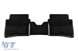 Spezifische Gummimatte geeignet für Hyundai Bayon nach 2021, 3-teiliges Set, schwarze Farbe-image-6215601