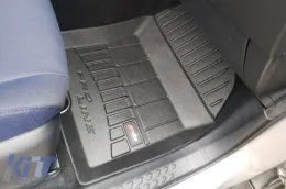 Spezifische Gummimatten aus der Frogum 3D ProLine-Serie geeignet für Toyota C-HR Hybrid 2016-2023, nach 2023, nicht geeignet für PHEV, 4-teiliges Set, schwarze Farbe, mit 24-monatiger Garantie-image-6221153