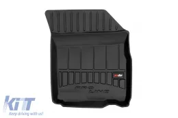 Spezifische Gummimatten aus der Frogum 3D ProLine-Serie geeignet für Fiat Sedici 2006-2015, Suzuki SX4 2006-2013, Suzuki Swift 2005-2010, 4-teiliges Set, schwarze Farbe, mit 24-monatiger Garantie-image-6221292