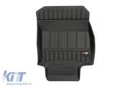 Spezifische Gummimatten aus der Frogum 3D ProLine-Serie geeignet für Toyota Rav4, Rav4 Hybrid nach 2018, Suzuki Across nach 2020, 4-teiliges Set, schwarze Farbe, mit 24-monatiger Garantie-image-6221810