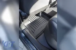 Spezifische Gummimatten aus der Frogum 3D ProLine-Serie geeignet für Toyota Rav4, Rav4 Hybrid nach 2018, Suzuki Across nach 2020, 4-teiliges Set, schwarze Farbe, mit 24-monatiger Garantie-image-6221814