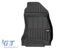 Spezifische Gummimatten aus der Frogum 3D ProLine-Serie geeignet für Subaru Impreza, XV 2012-2016, Levorg 2014-2020, WRX Sti 2015-2021, 4-teiliges Set, schwarze Farbe, mit 24-monatiger Garantie-image-6223436
