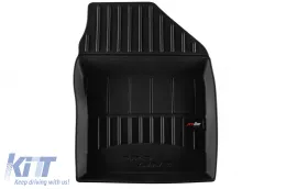 Spezifische Gummimatten aus der Frogum 3D ProLine-Serie geeignet für Toyota Prius Liftback nach 2023, 3-teiliges Set, schwarze Farbe, mit 24-monatiger Garantie-image-6224097