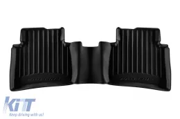 Spezifische Gummimatten aus der Frogum 3D ProLine-Serie geeignet für Toyota Prius Liftback nach 2023, 3-teiliges Set, schwarze Farbe, mit 24-monatiger Garantie-image-6224098