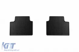 Spezifische Gummimatten geeignet für Alfa Romeo Giulia 4x4 nach 2016, 4-teiliges Set, schwarze Farbe-image-6250183