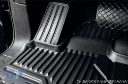 Spezifische Gummimatten geeignet für Audi A4 B6 2000-2006, 4-teiliges Set, schwarze Farbe-image-6226896