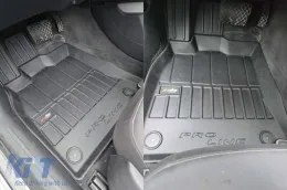 Spezifische Gummimatten geeignet für Audi A4 B8 Limousine, Kombi, Allroad 2008-2015, A5 Sportback 2009-2016, 4-teiliges Set, schwarze Farbe, mit 24-monatiger Garantie-image-6220710