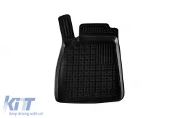 Spezifische Gummimatten geeignet für Audi A4 B9, A5 Sportback nach 2015, 4-teiliges Set, schwarze Farbe-image-6213683
