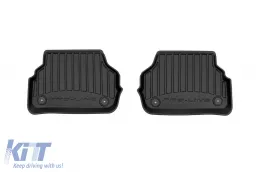 Spezifische Gummimatten geeignet für Audi A6 C5 1999-2004 Limousine, Kombi, Allroad, 4-teiliges Set, schwarze Farbe, mit 24-monatiger Garantie-image-6222538