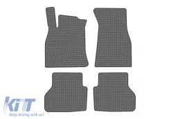 image-32-Spezifische Gummimatten geeignet für Audi A6 C8 nach 2018, 4-teiliges Set, schwarze Farbe