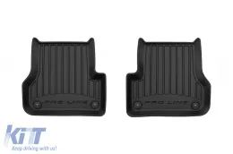 Spezifische Gummimatten geeignet für Audi A6 2011-2017 aus der Frogum 3D ProLine-Serie, 4-teiliges Set, schwarze Farbe, mit 24-monatiger Garantie-image-6220980