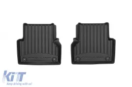 Spezifische Gummimatten geeignet für Audi A6 nach 2018, 4-teiliges Set, schwarze Farbe, mit 24-monatiger Garantie-image-6221518