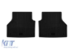Spezifische Gummimatten geeignet für Audi A6 nach 2018, A7 nach 2017, 4-teiliges Set, schwarze Farbe-image-6249797