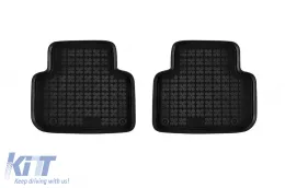 Spezifische Gummimatten geeignet für Audi Q3 nach 2018, Q3 Sportback nach 2019, 4-teiliges Set, schwarze Farbe-image-6213713