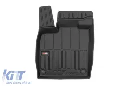 Spezifische Gummimatten geeignet für Audi Q4 E-tron, Volkswagen ID.4, Skoda Enyaq iV nach 2020, Elroq nach 2025, 3-teiliges Set, schwarze Farbe, mit 24-monatiger Garantie-image-6223179