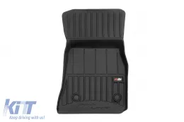 Spezifische Gummimatten geeignet für BMW 2 Series G42 Coupe nach 2021, 4-teiliges Set, schwarze Farbe, mit 24-monatiger Garantie-image-6223762
