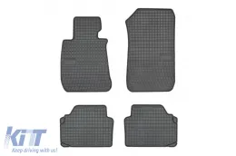 image-0-Spezifische Gummimatten geeignet für BMW 3er Reihe E90, E91, E92 2005-2012, 4-teiliges Set, schwarze Farbe