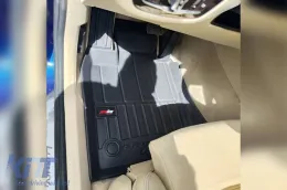 Spezifische Gummimatten geeignet für BMW 6 Series G32 Gran Turismo nach 2017, 4-teiliges Set, schwarze Farbe, mit 24-monatiger Garantie-image-6221245