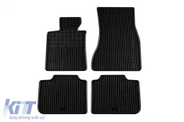 image-73-Spezifische Gummimatten geeignet für BMW 6 Series G32 Gran Turismo nach 2017, 4-teiliges Set, schwarze Farbe