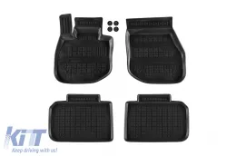 image-43-Spezifische Gummimatten geeignet für BMW iX1 X-Drive Electric nach 2023, 4-teiliges Set, schwarze Farbe