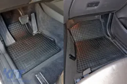 Spezifische Gummimatten geeignet für BMW X3 F25 2010-2017, X4 F26 2014-2018, 4-teiliges Set, schwarze Farbe-image-6213138