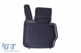 Spezifische Gummimatten geeignet für BMW X3 F25 2010-2017, X4 F26 2014-2018, 4-teiliges Set, graue Farbe-image-6214213