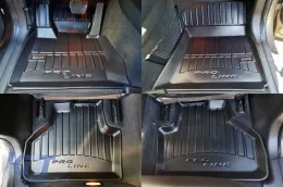 Spezifische Gummimatten geeignet für BMW X3 F25 2010-2017 aus der Frogum 3D ProLine-Serie, 4-teiliges Set, schwarze Farbe, mit 24-monatiger Garantie-image-6220943