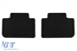 Spezifische Gummimatten geeignet für BMW X3 G01 2017-2024, X4 G02 2018-2025, 4-teiliges Set, schwarze Farbe-image-6229709