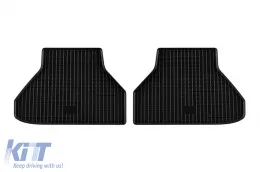 Spezifische Gummimatten geeignet für BMW X6 E71 2008-2014, 4-teiliges Set, schwarze Farbe-image-6228484