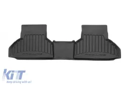 Spezifische Gummimatten geeignet für BMW X6 F16 2014-2019 aus der Frogum 3D ProLine-Serie, 3-teiliges Set, schwarze Farbe, mit 24-monatiger Garantie-image-6222230