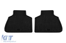 Spezifische Gummimatten geeignet für BMW X7 G07 nach 2018, 4-teiliges Set, schwarze Farbe-image-6229203