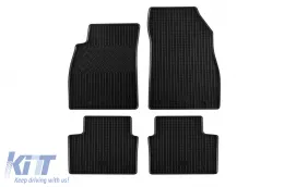image-65-Spezifische Gummimatten geeignet für Chevrolet Malibu nach 2012, Opel Insignia nach 2008, Opel Insignia nach 2014, 4-teiliges Set, schwarze Farbe