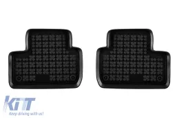 Spezifische Gummimatten geeignet für Citroen C4 Aircross 2012-2017, Mitsubishi ASX 2010-2019, ASX nach 2019, 4-teiliges Set, schwarze Farbe-image-6216344