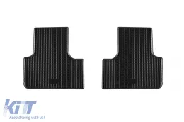 Spezifische Gummimatten geeignet für Citroen C4 Aircross, Peugeot 4008 nach 2012, Mitsubishi ASX nach 2010, Mitsubishi ASX nach 2019, 4-teiliges Set, schwarze Farbe-image-6248773