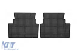 Spezifische Gummimatten geeignet für Citroen C5 Aircross PHEV nach 2019, 4-teiliges Set, schwarze Farbe-image-6249975